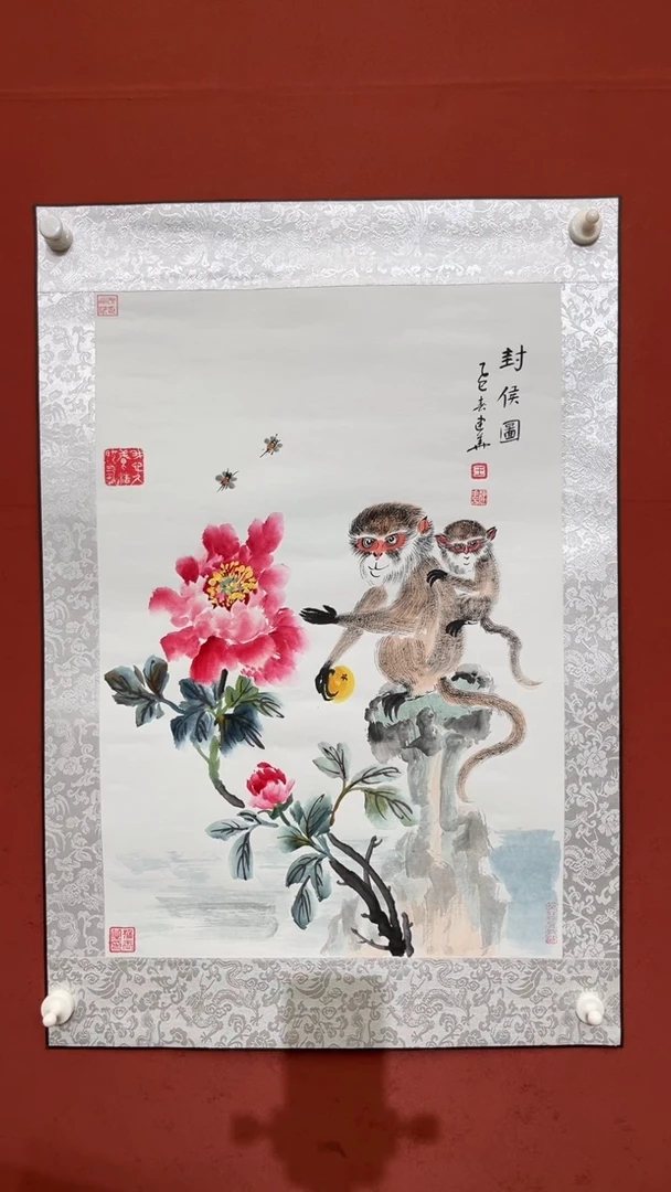 国画王建华老师现场创作 77