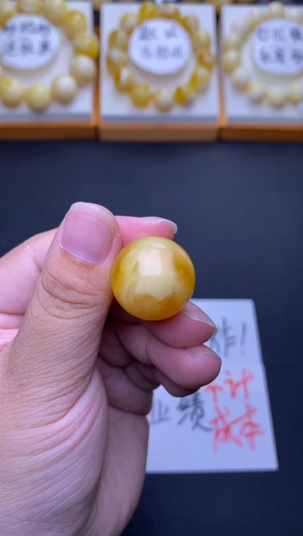 裸石琥珀未镶嵌大小姐珠宝严选53