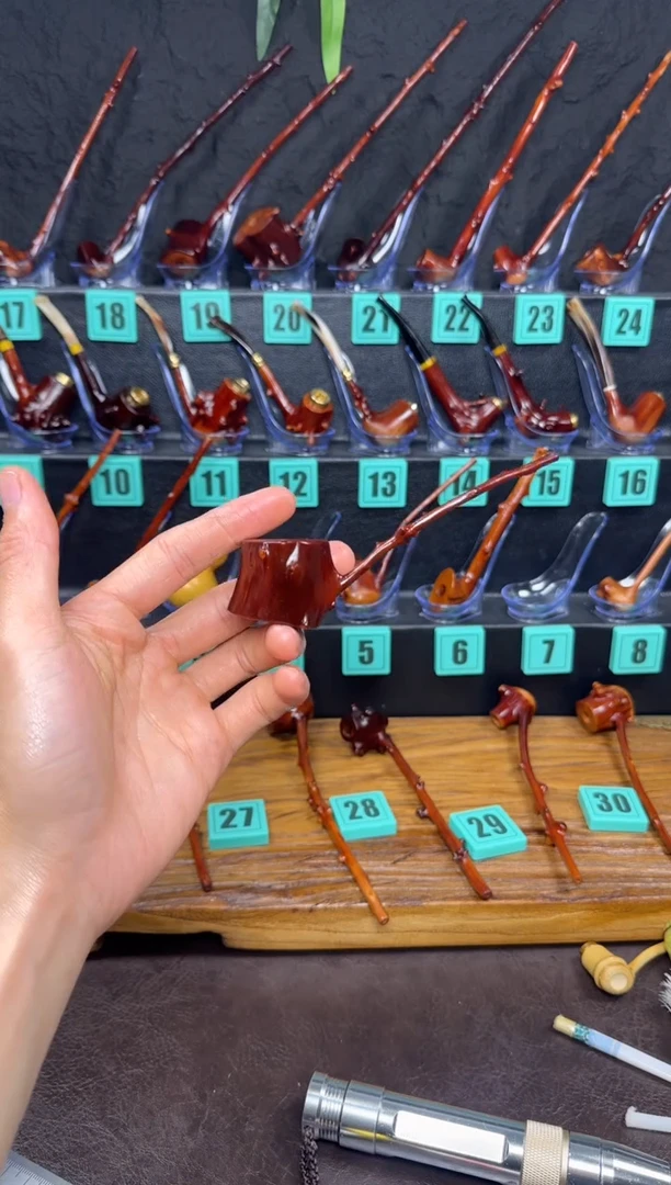 一物一图檬子木手工香烟嘴