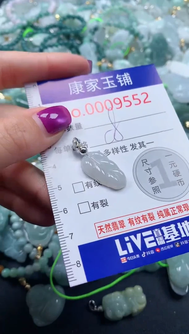 颈饰未镶嵌翡翠9552