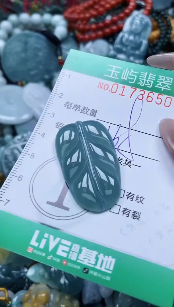 翡翠未镶嵌颈饰闪购0173650