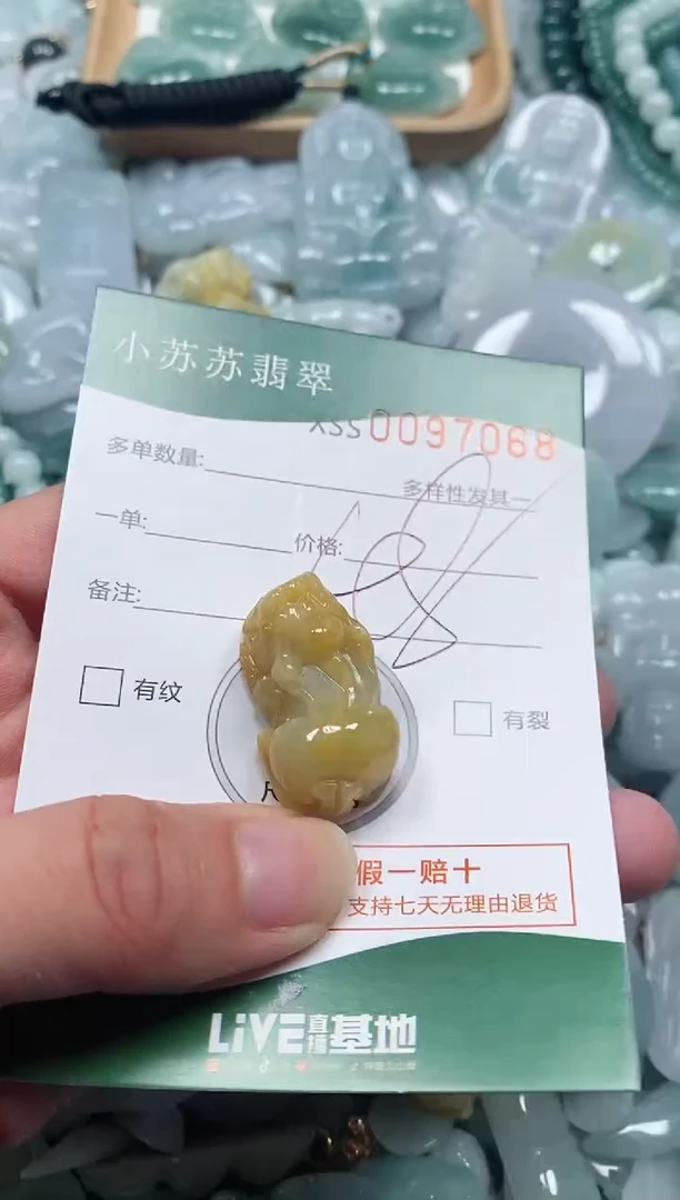 【闪购商品】翡翠颈饰未镶嵌闪购商品0097068