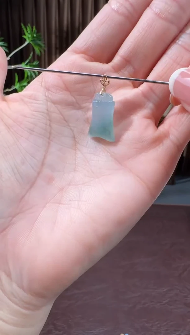 颈饰18K金镶嵌翡翠75赵姐11.16多样性拍一发一