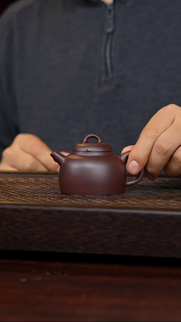 茶壶紫砂丹壶溢香紫砂壶微瑕120cc