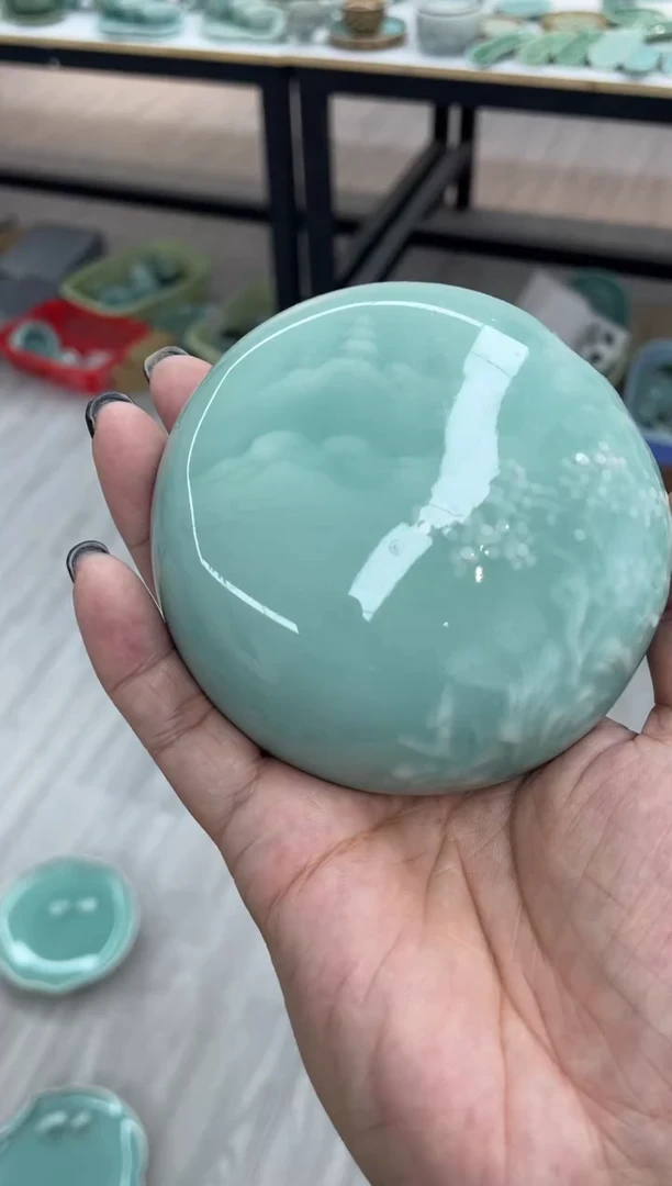 手工  慧仙青瓷 龙泉青瓷大促