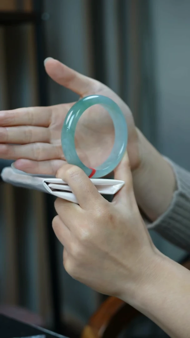 未镶嵌手镯翡翠31号-58.3正圈/MY/3