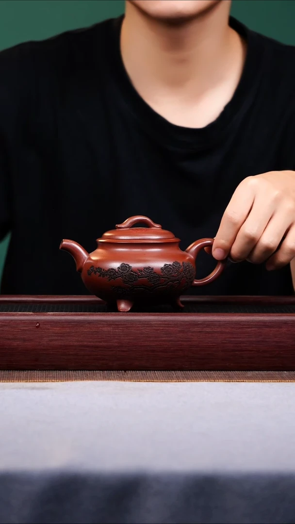 茶壶紫砂宜兴原矿紫砂作品
