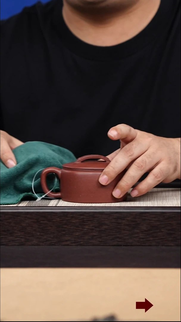 茶壶紫砂WQC如意汉瓦+CL扁西施