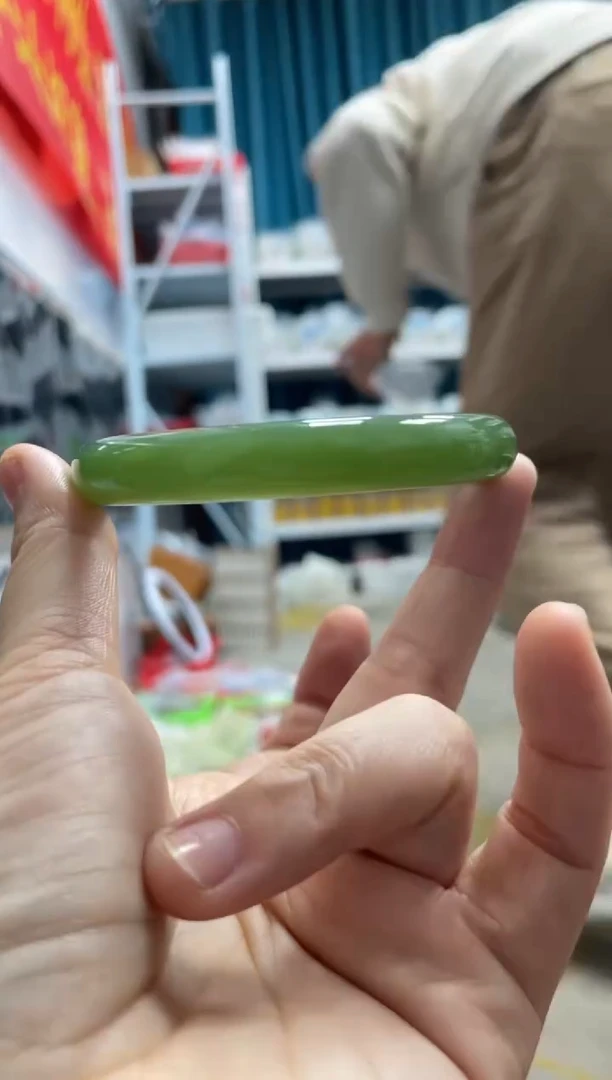 【闪购商品】和田玉颈饰未镶嵌A13且末蓝正圈57