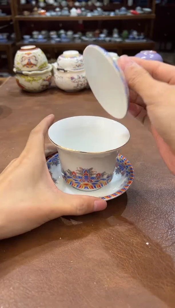 真的很便宜超好看会开片的旅行茶具