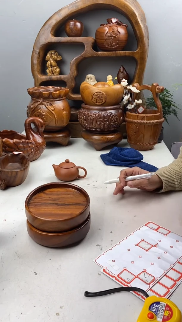 香樟木A63小圆盘*2/尺寸
