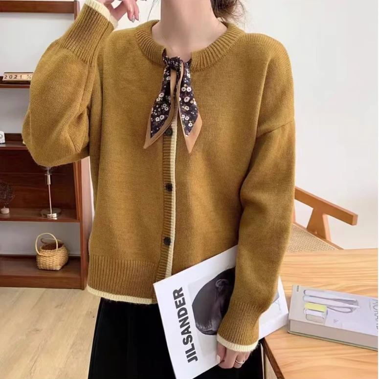 2025秋冬圆领时尚休闲毛衣1627【14】