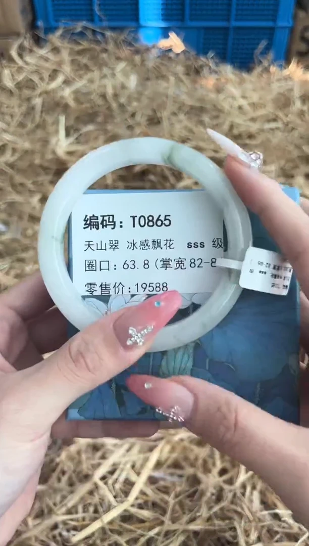 未镶嵌手镯石英质玉T0865