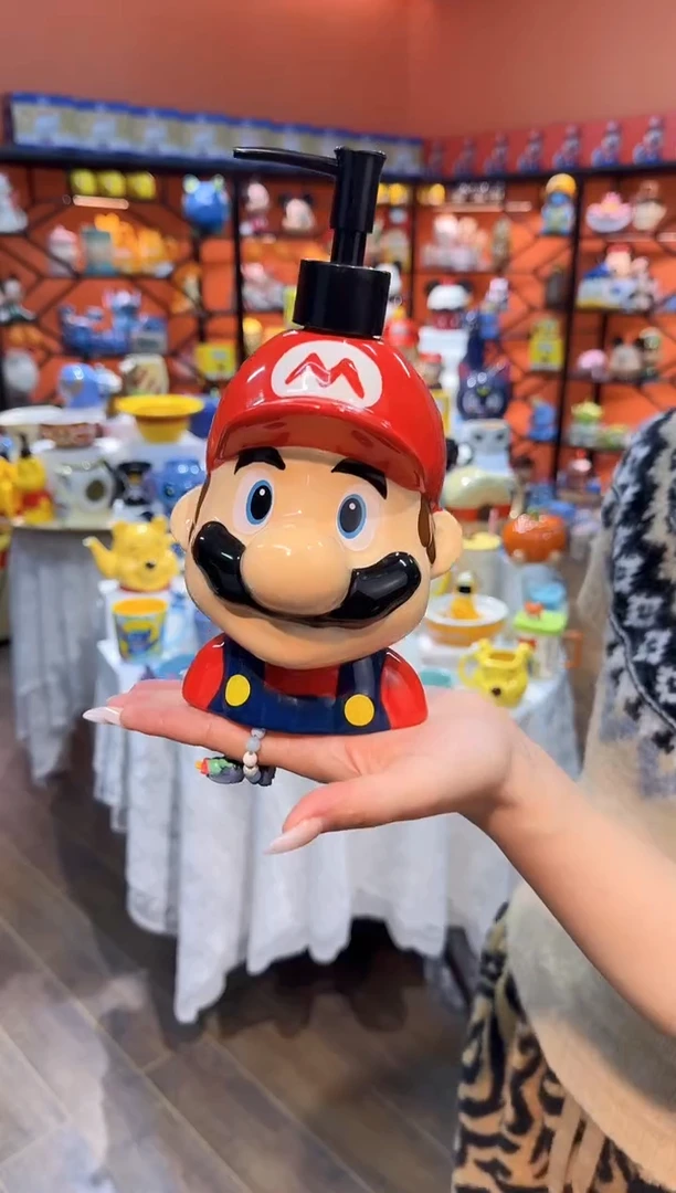 瓷片@@立体陶瓷分装按压瓶