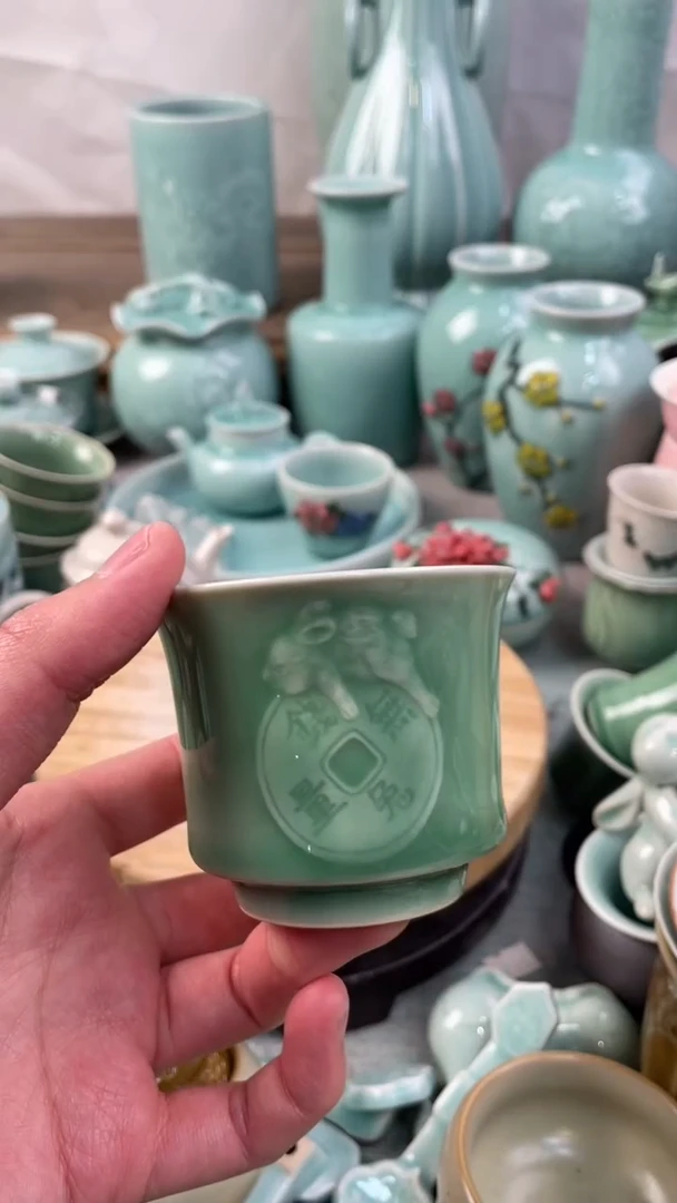 【闪购商品】抽奖 特价 微瑕 慧仙青瓷 不退换货