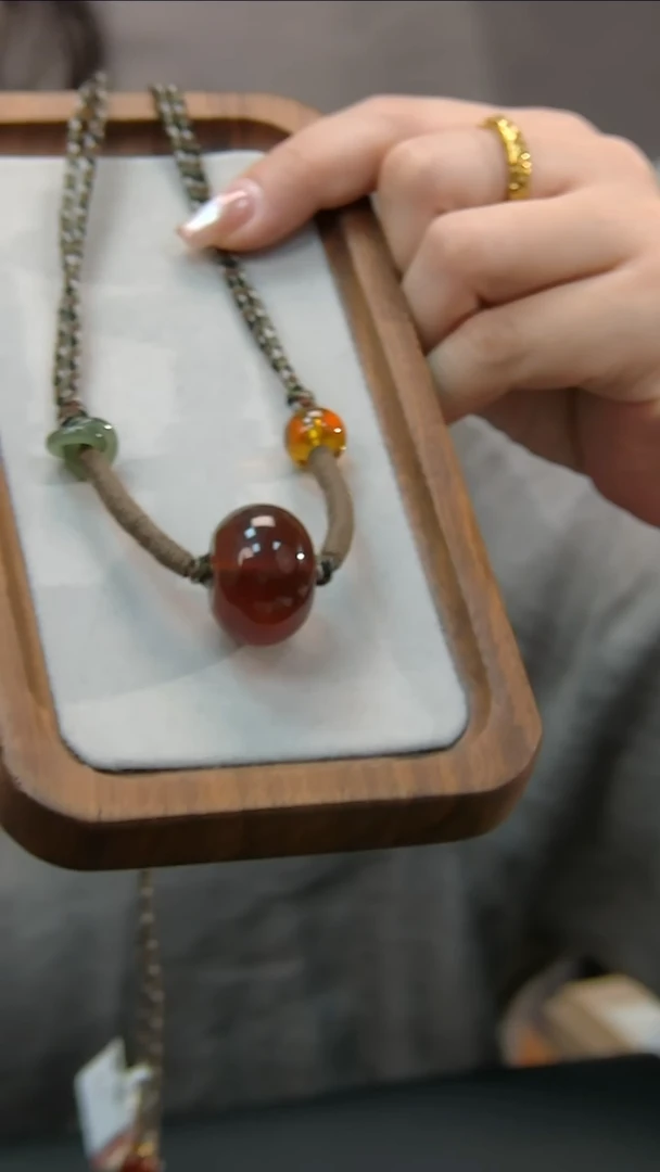 未镶嵌颈饰琥珀47623琥珀项链