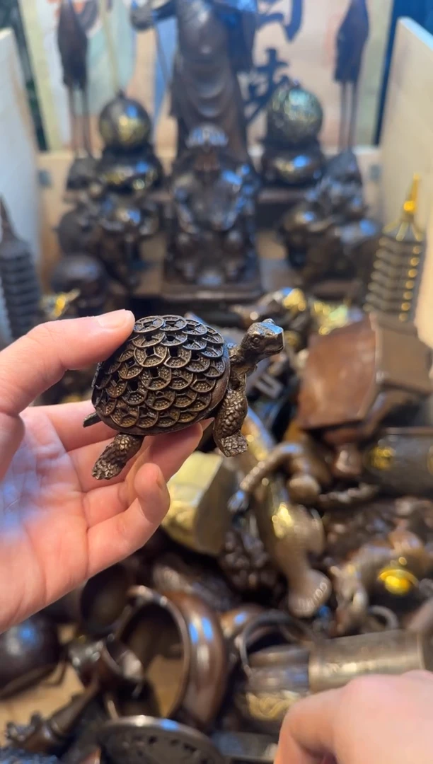 买铜就来旺铜杂货铺！（钱币龟）