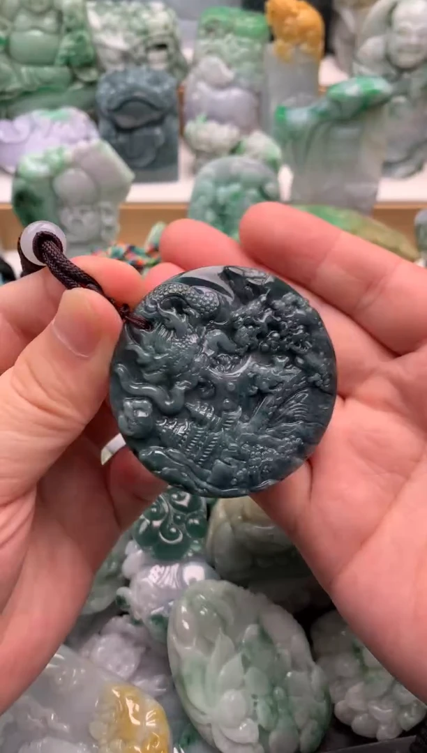 吊坠(不含链)未镶嵌翡翠1