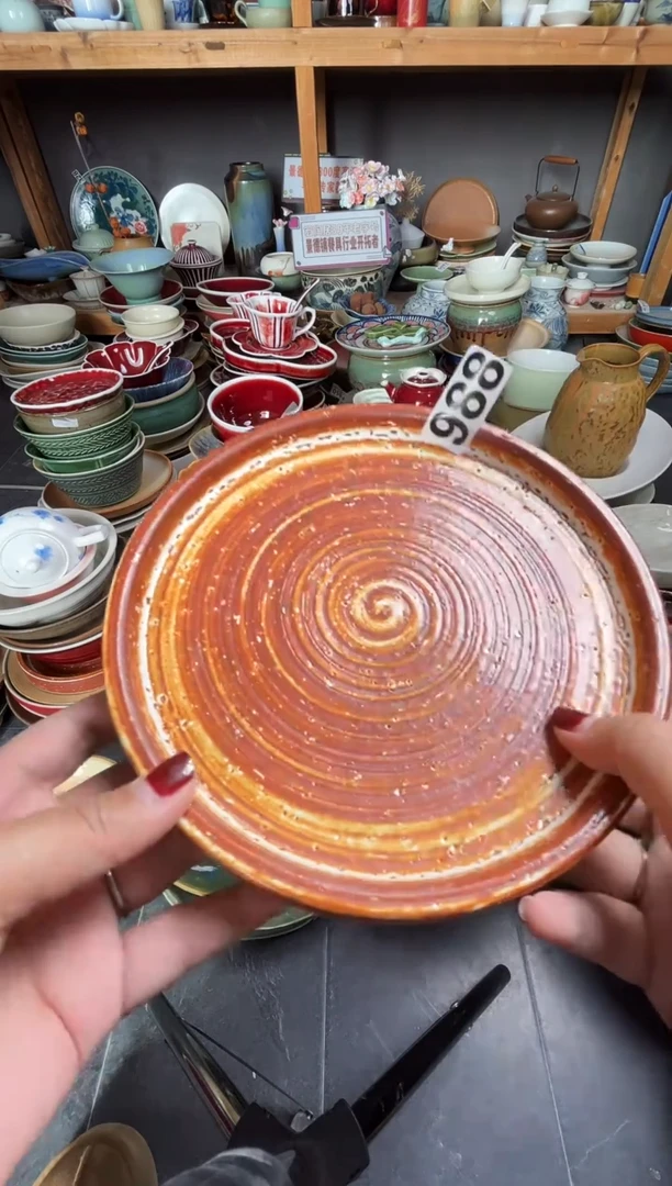 瓷片行***走988粗陶志野壶承