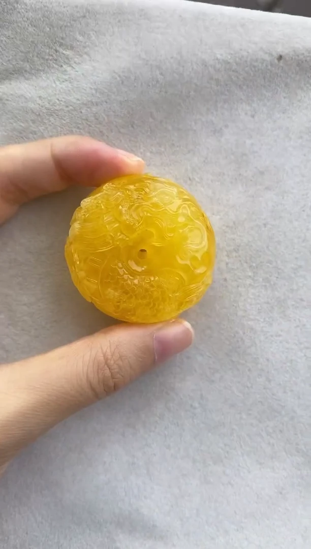 裸石琥珀未镶嵌10926191-吊坠
