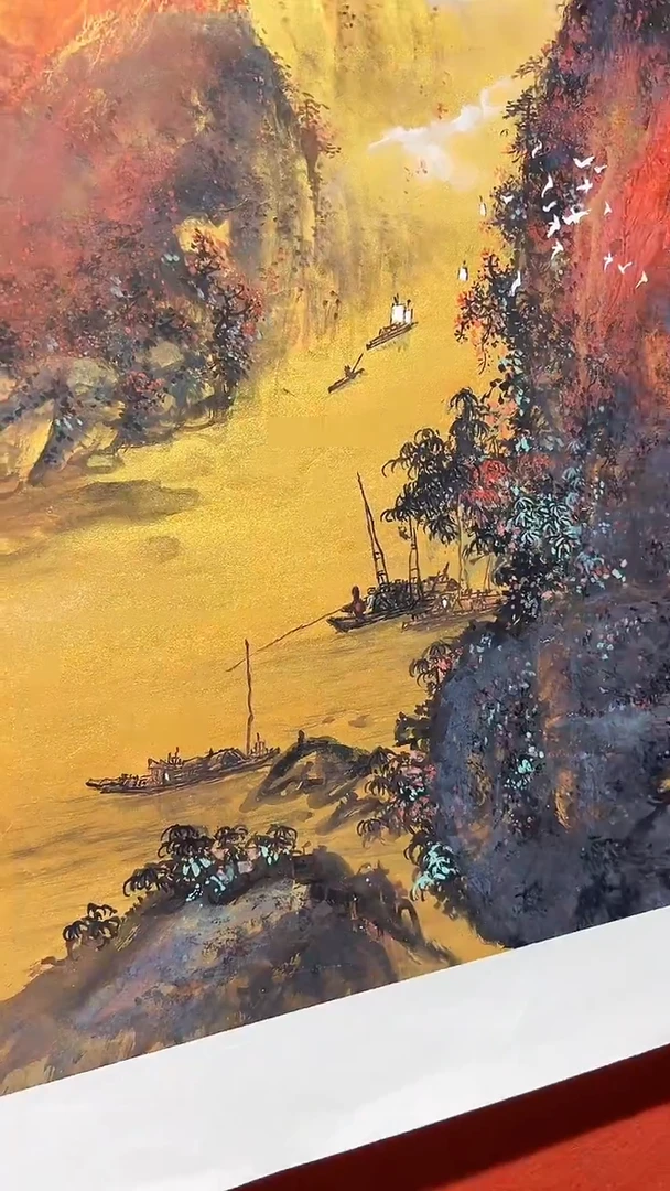 国画秦燕格国画手绘作品Y29