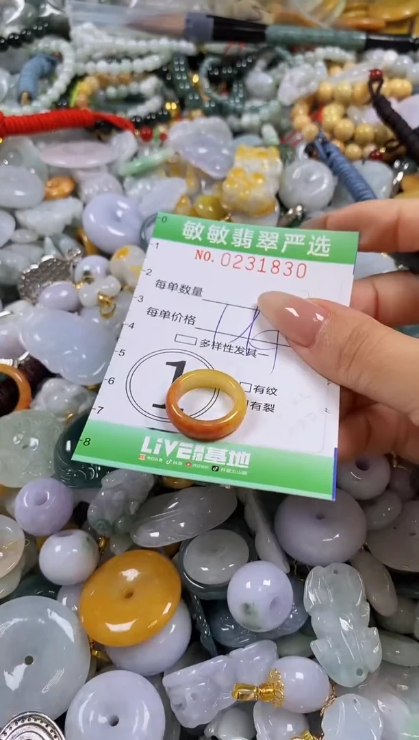 翡翠未镶嵌颈饰闪购0231830