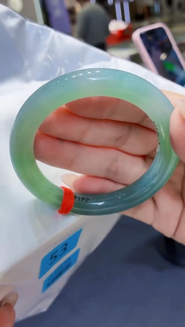 未镶嵌手镯翡翠翡翠手镯53-55