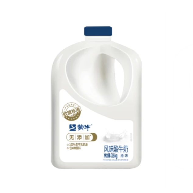 蒙牛 原味风味酸牛奶 3.6kg