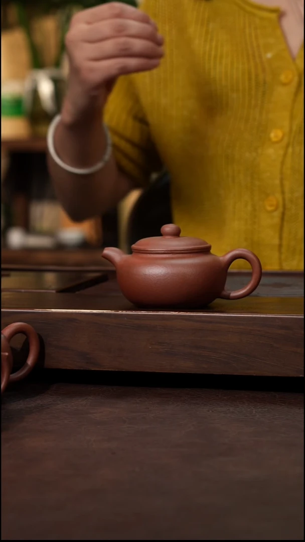茶壶紫砂底槽清小仿古130cc左右