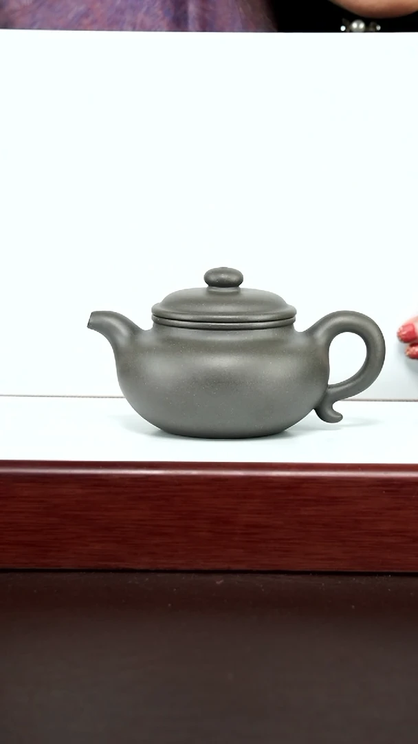 【闪购商品】紫泥茶壶天青300毫升