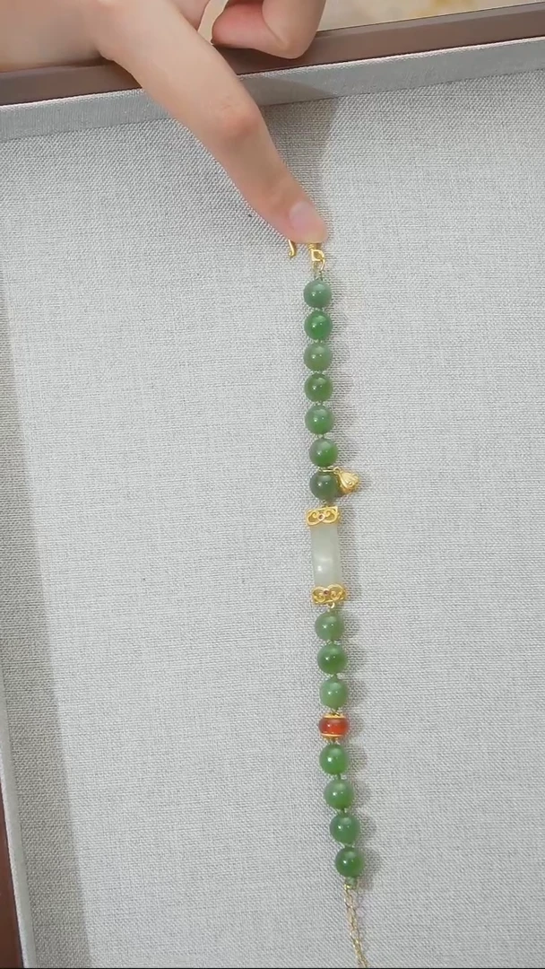 【闪购商品】和田玉手链未镶嵌 颜色微差多样性发货发其一