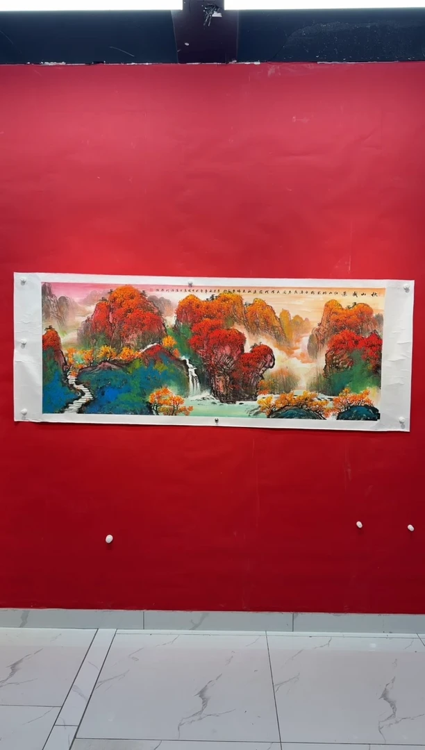 国画画家陆远华纯手绘原作