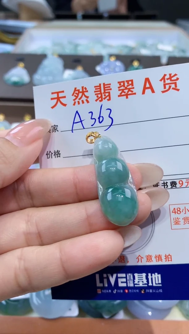 颈饰未镶嵌翡翠天然缅甸翡翠A货挂件