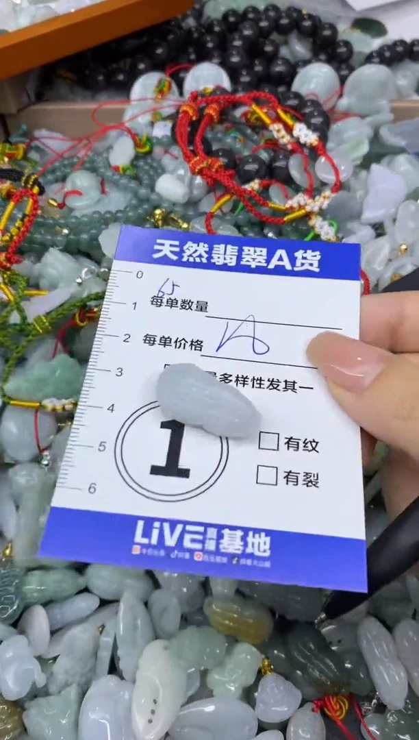 颈饰未镶嵌翡翠天然翡翠A货批量多样性发一件