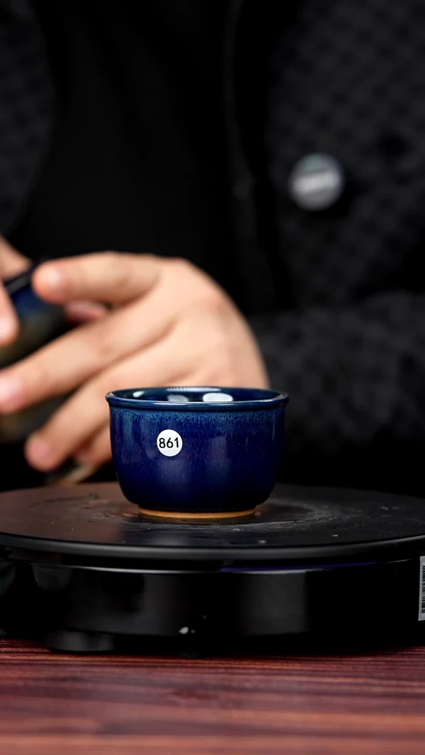 摆件钧瓷861#均辉窑一级品原矿钧瓷主人杯