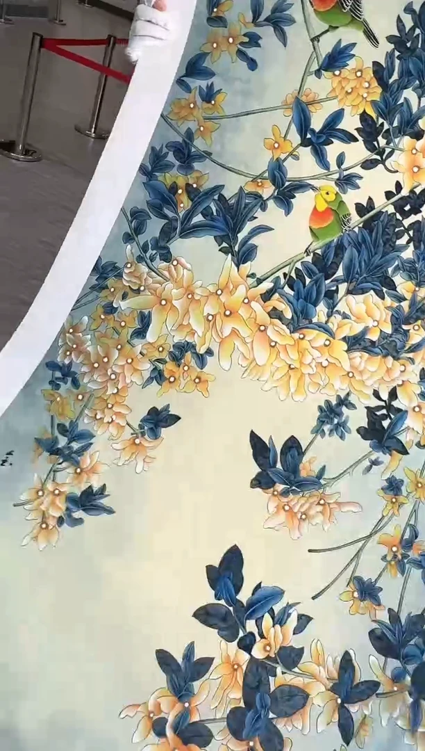 国画87赵隆轩艺术馆李庆友老师作品