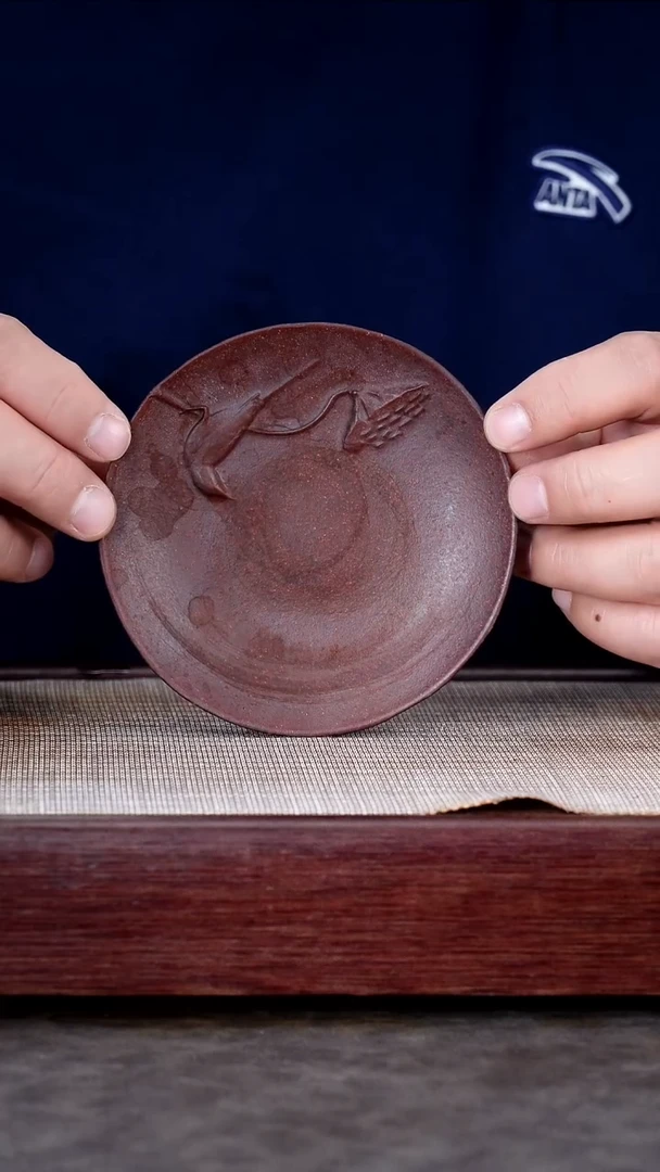 茶壶紫砂莲趣杯垫壶垫壶承@@CP00054