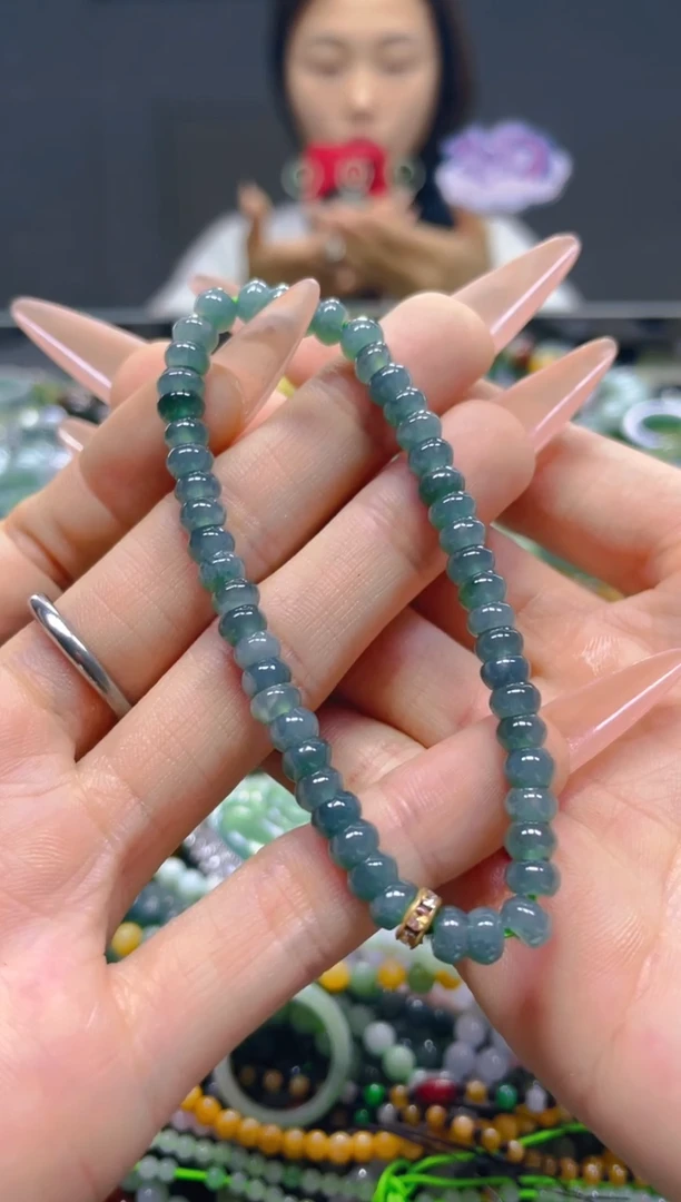 颈饰未镶嵌翡翠5MM