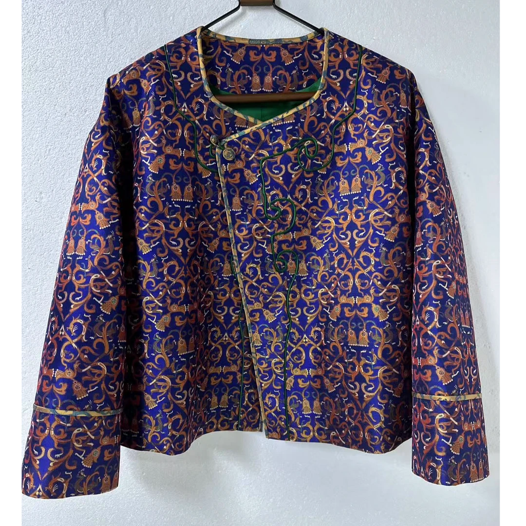 【万象有衣】玉龙云纹-原创设计师款上衣-7635