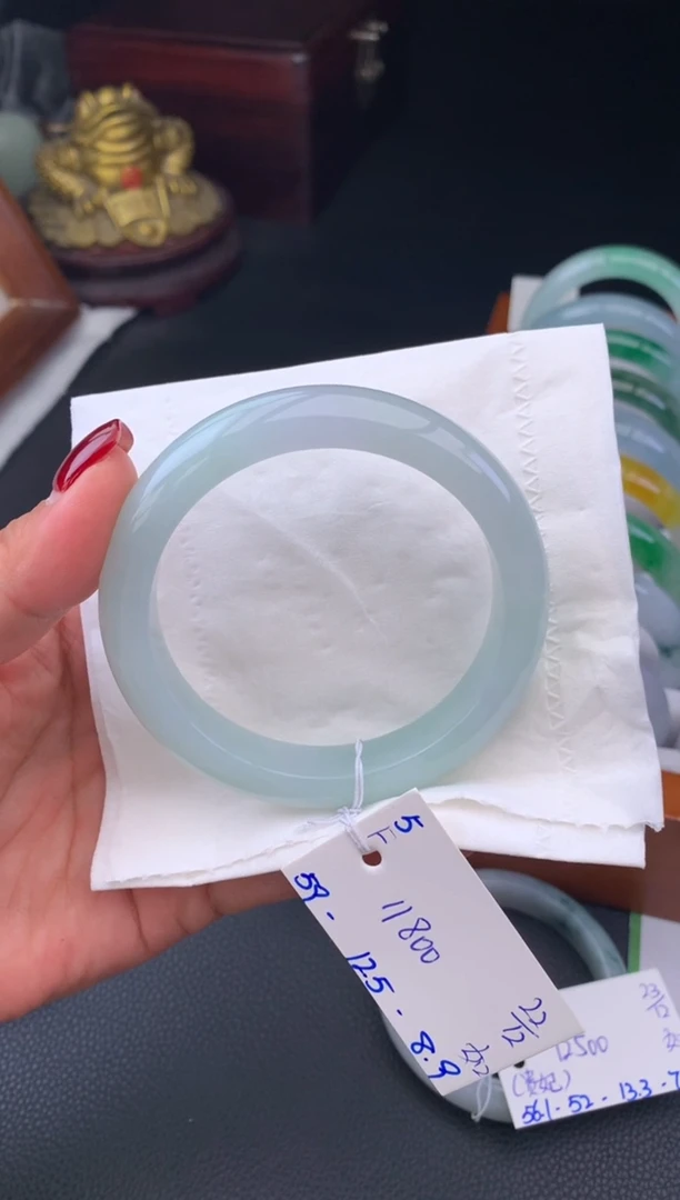 未镶嵌手镯翡翠，*，假一赔三   手镯