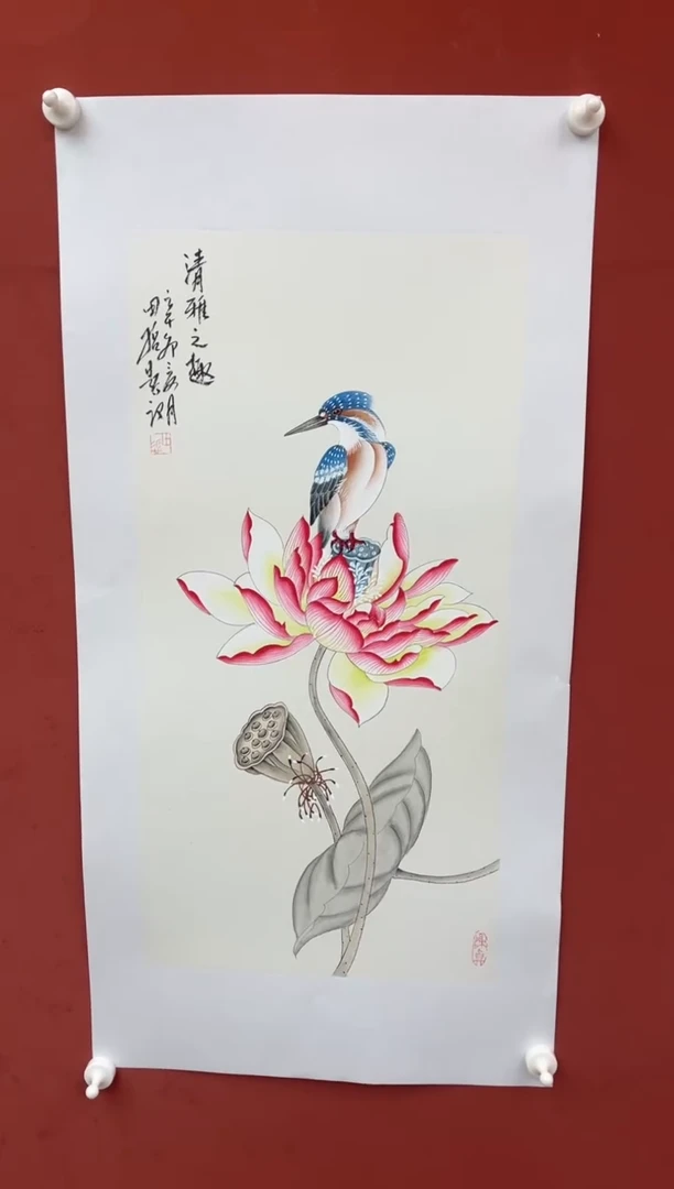 【闪购商品】国画清雅之趣-四开四