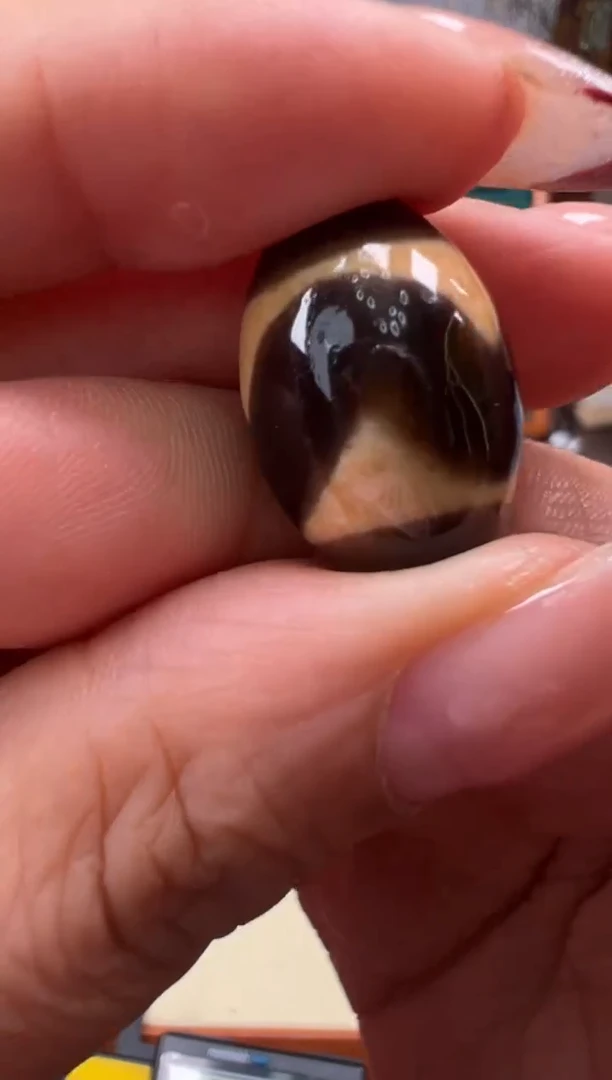 合金颈饰玛瑙/玉髓（覆膜）64.(微瑕)