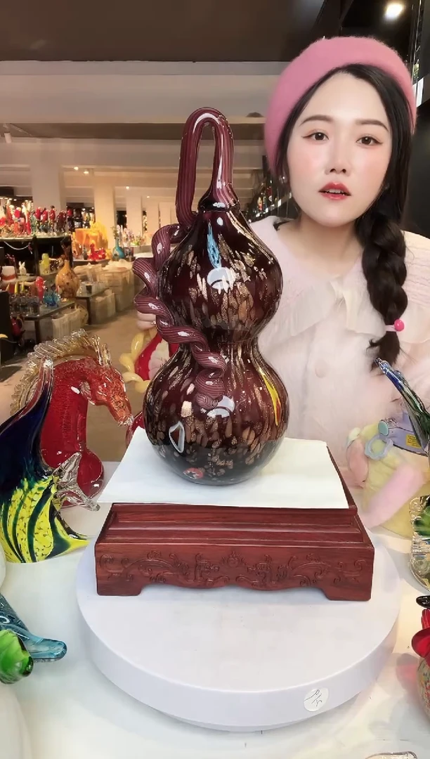 【闪购商品】茶盏琉璃摆件家居摆件