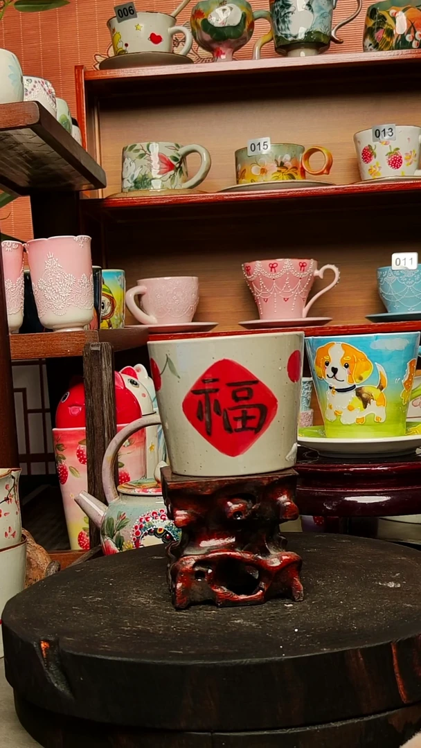 摆件陶景德镇创意手作陶瓷有瑕