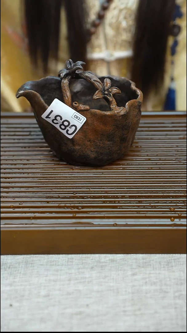 手工粗陶茶具每只不一样