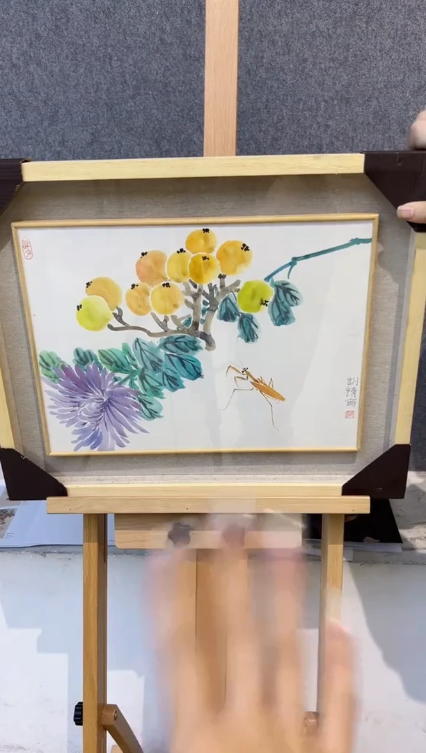 国画邹训精-1平尺-国画作品-yz