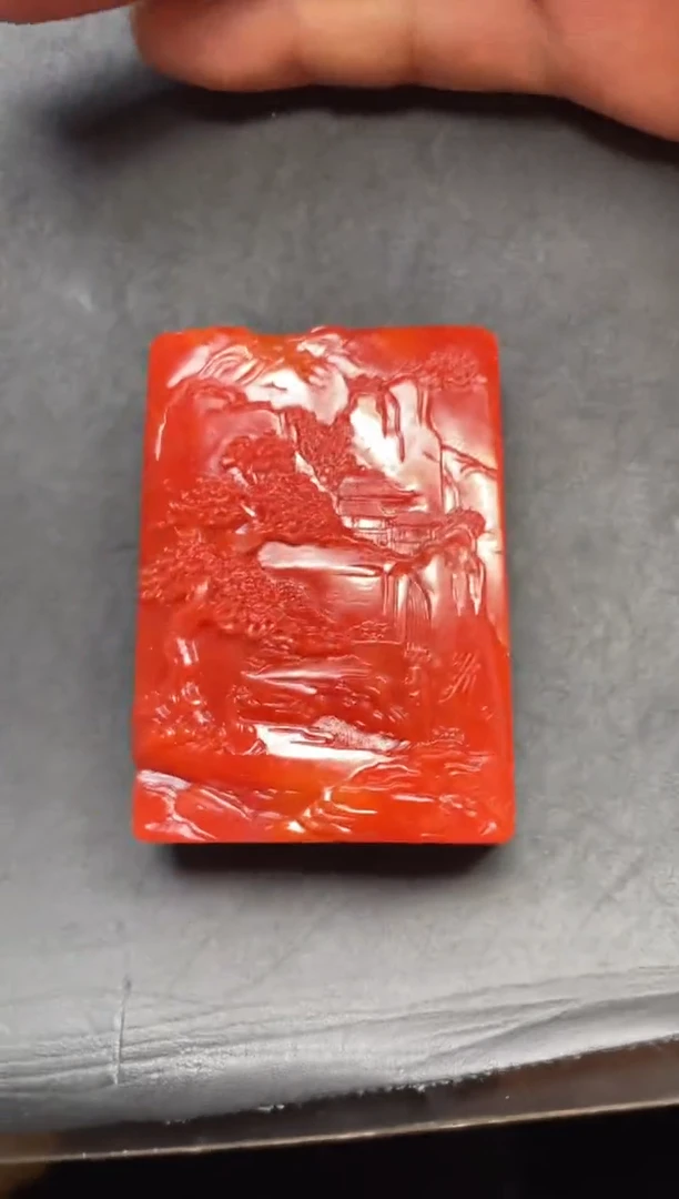 南红玛瑙挂件未镶嵌挂件