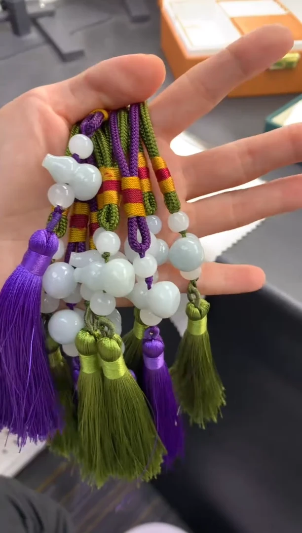 未镶嵌挂件翡翠FC493 翡翠葫芦挂件 多样性发其一
