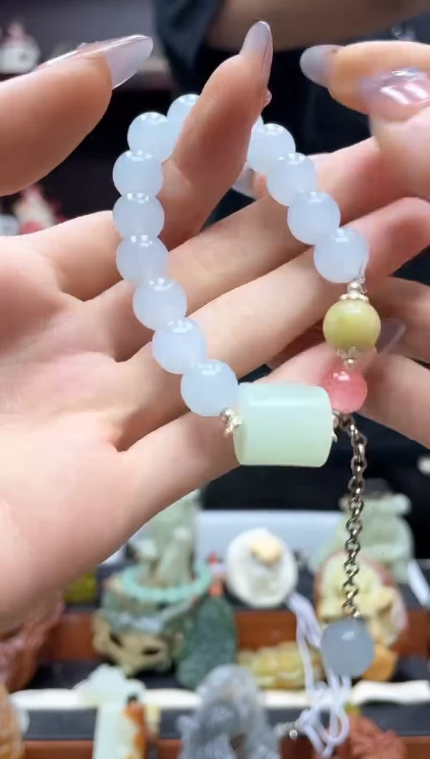 未镶嵌岫玉手链·多样性发货*拍一发一