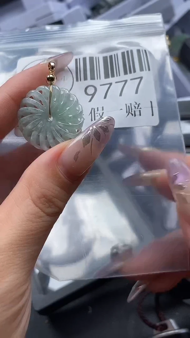 吊坠(不含链)未镶嵌翡翠9777